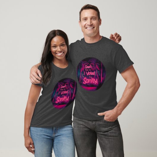 Spaar Me Ik Heb Op Verstand Gestemd T-shirt (Unisex)
