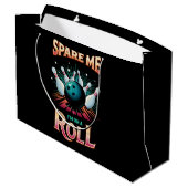 Spaar Me Ik zit op een Rol - Bowling Groot Cadeauzakje (Achterkant Gekanteld)