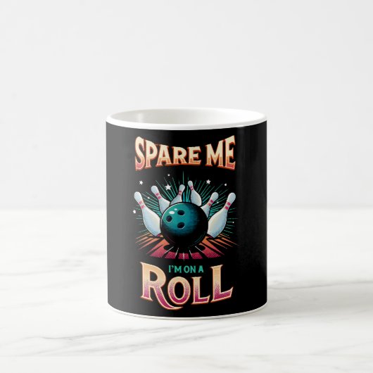 Spaar Me Ik zit op een rol - Bowling Koffiemok (Center)