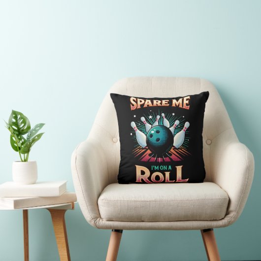 Spaar Me Ik zit op een rol - Bowling Kussen (Stoel)
