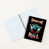 Spaar Me Ik zit op een rol - Bowling Notitieboek (Binnen)
