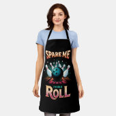 Spaar Me Ik zit op een rol - Bowling Schort (Gedragen)