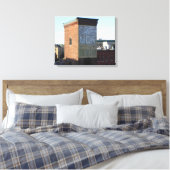 SPAAR MEER MEUBELEN DAK SERIE CANVAS AFDRUK (Insitu (Slaapkamer))
