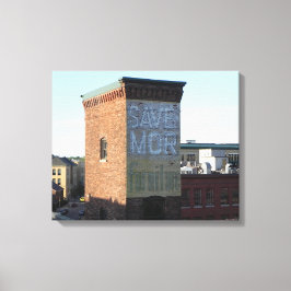 SPAAR MEER MEUBELEN DAK SERIE CANVAS AFDRUK