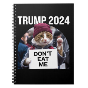 Spaar Mij Katten Voor Trump 2024  Notitieboek