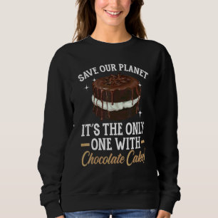 Spaar Onze Planeet Het Is De Enige Met Chocolade C Trui