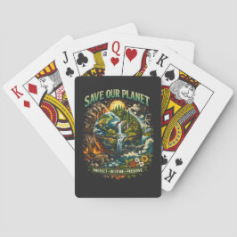 Spaar Onze Planeet Pokerkaarten