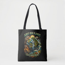 Spaar Onze Planeet Tote Bag