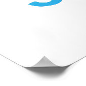Spaar Water Spaar de Toekomst Poster (Hoek)