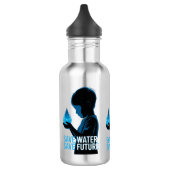 Spaar Water Spaar de Toekomst Waterfles (Links)