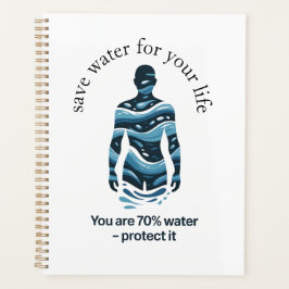 Spaar water voor je leven planner