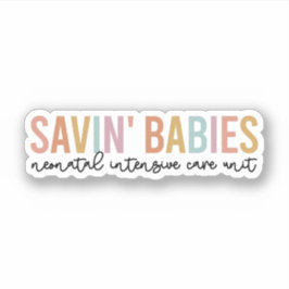 Spaarbaby's, neonatale intensieve zorg sticker