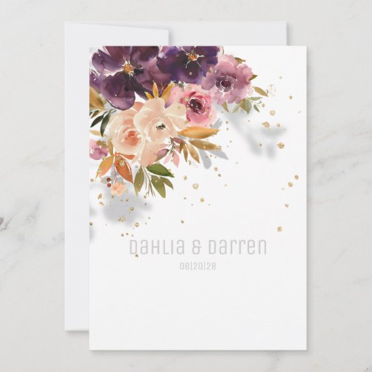 Spaargeweld en uitnodiging tot huwelijk (Achterkant)