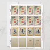 Spaarkaarten (10) - okers kaart (Voorkant)