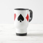 Spaarkaarten Diamond Club Heart Spade Reisbeker (Voorkant rechts)