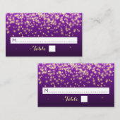 Spaarlichten op een vliegdekplaatje plaatskaartje (Voorkant / Achterkant)