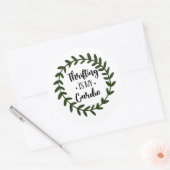 Spaarzaam is mijn cardio stickers (Envelop)