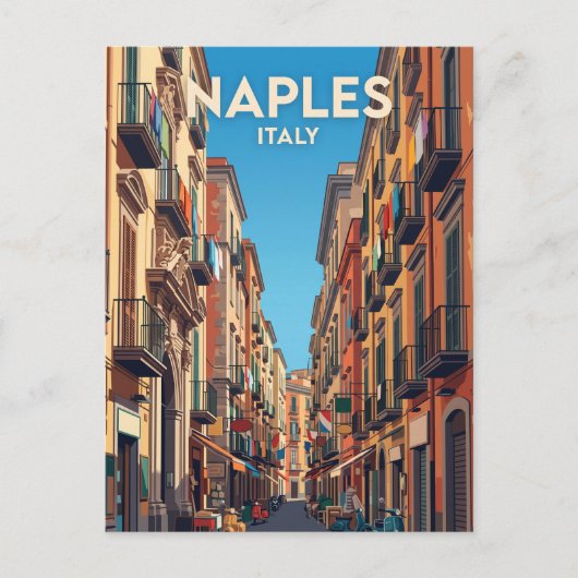 Spaccanapoli Italië Briefkaart (Voorkant)