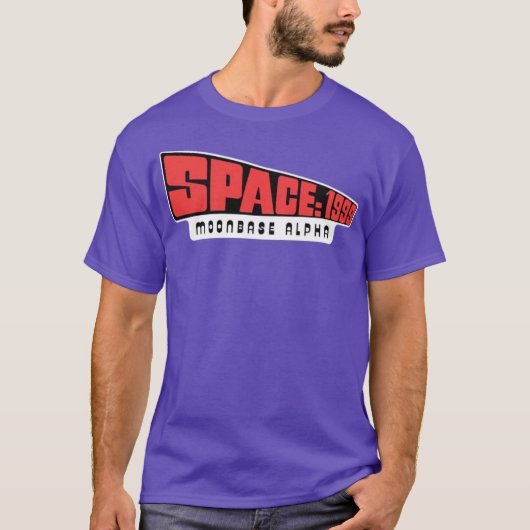 Space 1999 Maanbasis Alpha T-shirt (Voorkant)