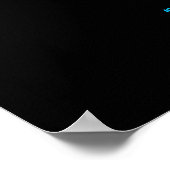 "Space" Abstract Poster voor schilderen en liefdes (Hoek)