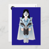 Space Ace – 70s Rock Icon Postcard Feestdagenkaart (Voorkant / Achterkant)