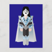 Space Ace – 70s Rock Icon Postcard Feestdagenkaart (Voorkant)