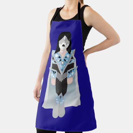 Space Ace – Cosmic Rock Apron Schort (Insitu)