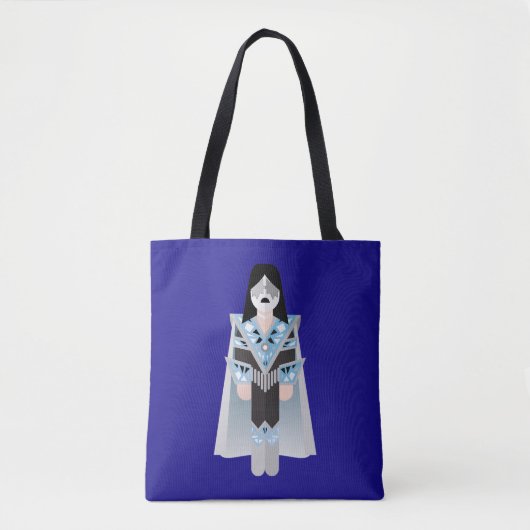 Space Ace – Cosmic Rock Tote Bag (Voorkant)