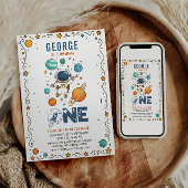 Space Adventure 1st birthday | Outer Space  Kaart