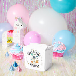 Space Adventure 1st Birthday | Outer Space Party Bedankdoosjes