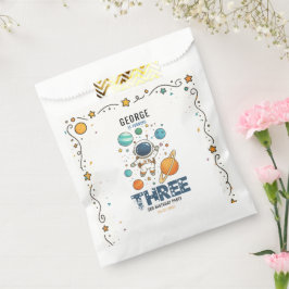 Space Adventure 3rd Birthday | Outer Space for Kid Bedankzakje