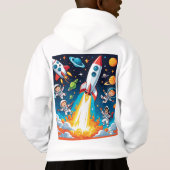 Space Adventure Blast-off T-shirt (Achterkant)