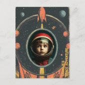 Space Adventure-Briefkaart Briefkaart (Voorkant)
