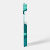 Space Adventure - iPhone-schelp, planeet iPhone Hoesje (Linkerkant)