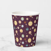 Space Adventure Playful Kids Birthday Party Papieren Bekers (Voorkant)