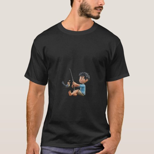 "Space Adventure Squad". cartoon afbeelding T-shir T-shirt (Voorkant)