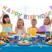 Space Adventure Verjaardagscups Papieren Bekers