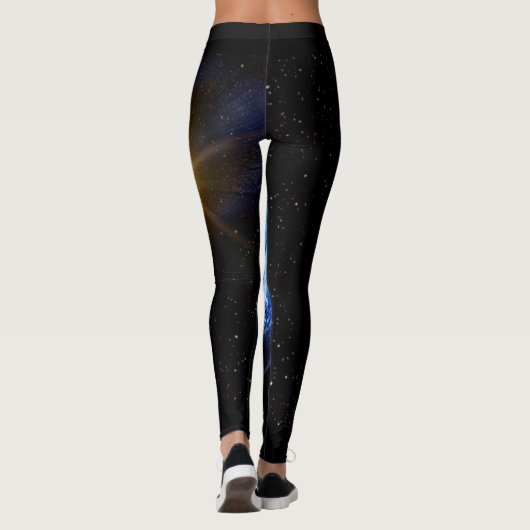 Space Adventure Yoga Pants Leggings (Achterkant)