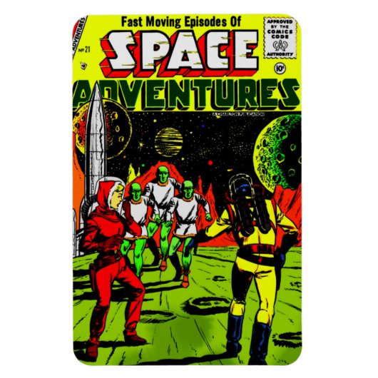 SPACE Adventures Flexible Magnet Magneet (Verticaal)