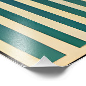 Space Age Art Space Time Calendar Foto Afdruk (Hoek)