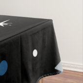 Space Age Diamonds Blue Tafelkleed (Voorbeeld)