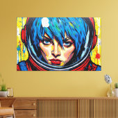 SPACE AGE DREAMER 7 CANVAS AFDRUK (Insitu (Woonkamer))
