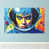SPACE AGE DREAMER 8 CANVAS AFDRUK (Insitu (Houten vloer))