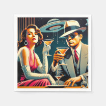 Space Age Las Vegas Gangster Martini Feest