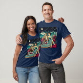 Space Age Las Vegas Martini Feest T-shirt (Unisex)