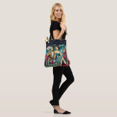 Space Age Las Vegas Martini Feest Tote Bag (Op model)