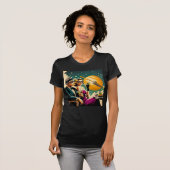 Space Age Las Vegas Martini Gangster Party T-shirt (Voorkant volledig)