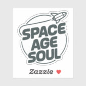 space age soul sticker (Vel)