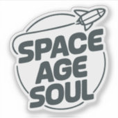 space age soul sticker (Voorkant)