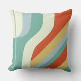 "Space Age Stripe" Buitenkussen